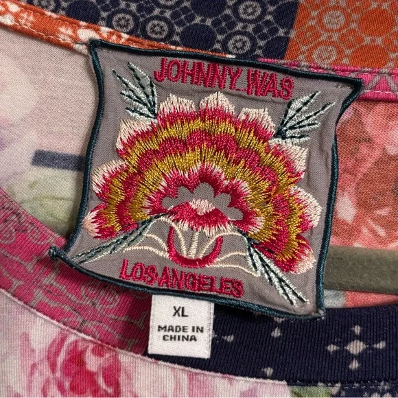 Johnny Was Patchwork Shirt - Picture 2 of 3